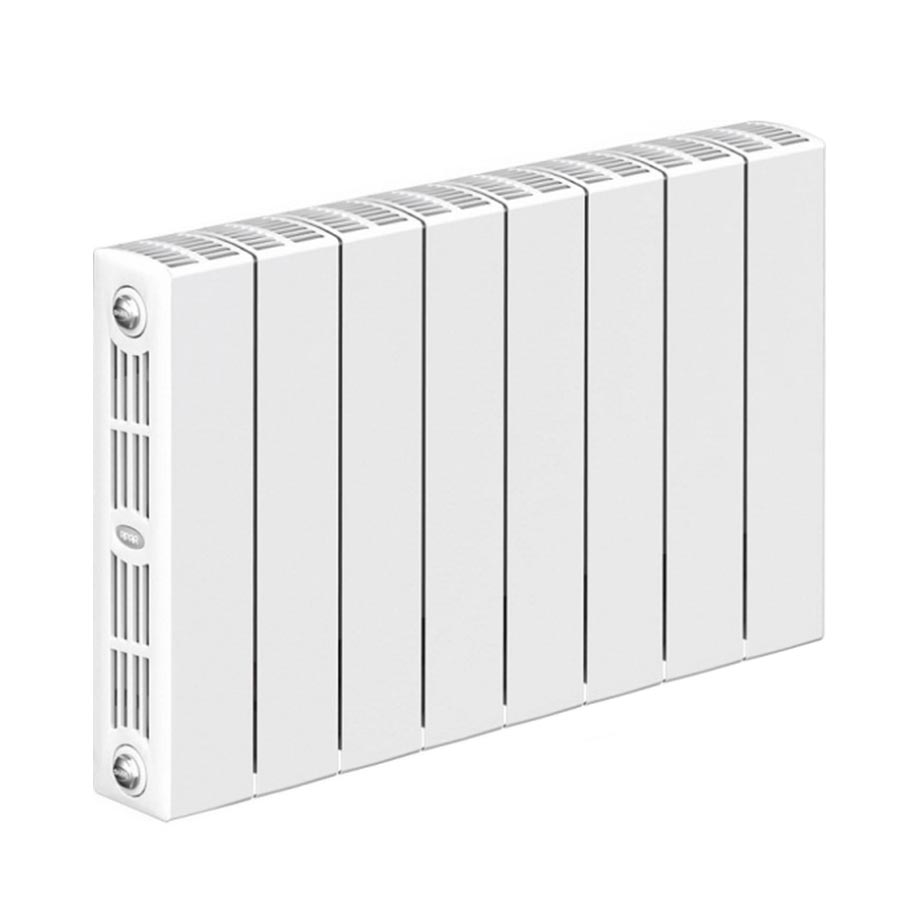 Фото Радиатор биметаллический секционный, настенный, RIFAR SUPReMO 350, 11 секций, боковое подключение, артикул S350-11