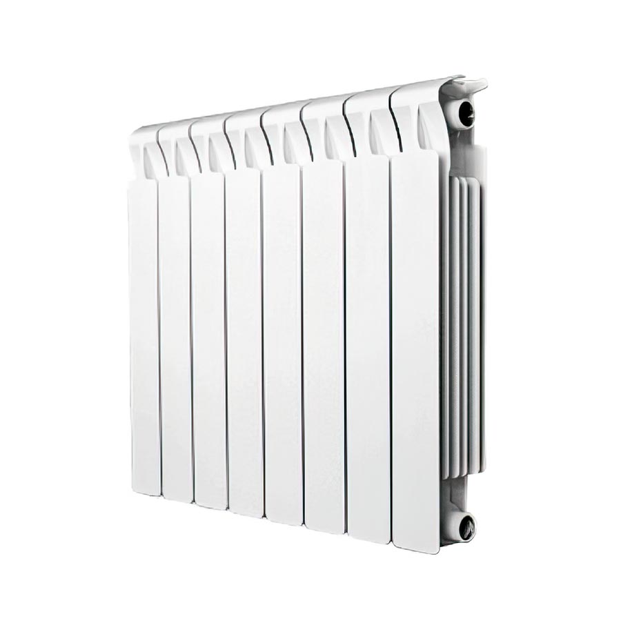 Фото Радиатор биметаллический секционный, настенный, RIFAR Monolit 500, 10 секций, боковое подключение, артикул RM50010