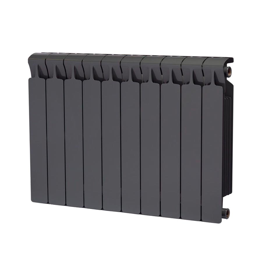 Фото Радиатор биметаллический секционный, настенный, RIFAR Monolit 500, 6 секций, боковое подключение, артикул RM50063/47012