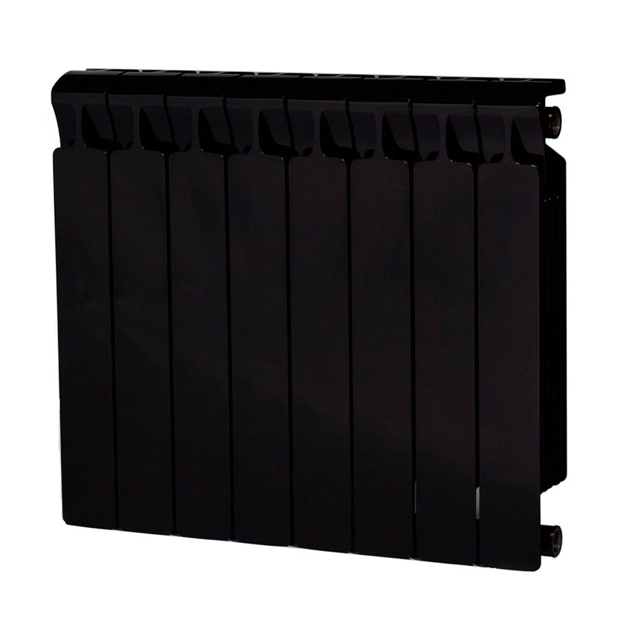 Фото Радиатор биметаллический секционный, настенный, RIFAR Monolit 500, 4 секции, боковое подключение, артикул RM50043/49005