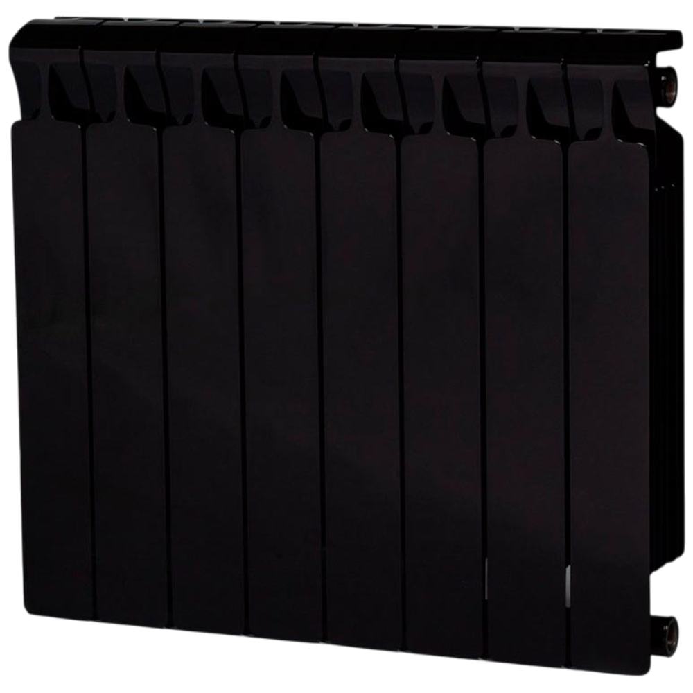 IFAR Monolit 500, 8 секций, боковое подключение, черный IFAR